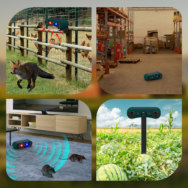 Skorter | Solar motion sensor outdoor alarms for deterrence