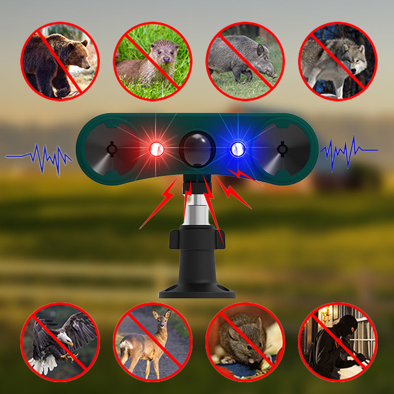 Skorter | Solar motion sensor outdoor alarms for deterrence