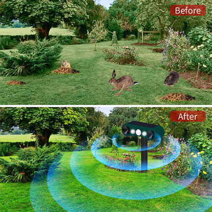 Skorter | Solar motion sensor outdoor alarms for deterrence