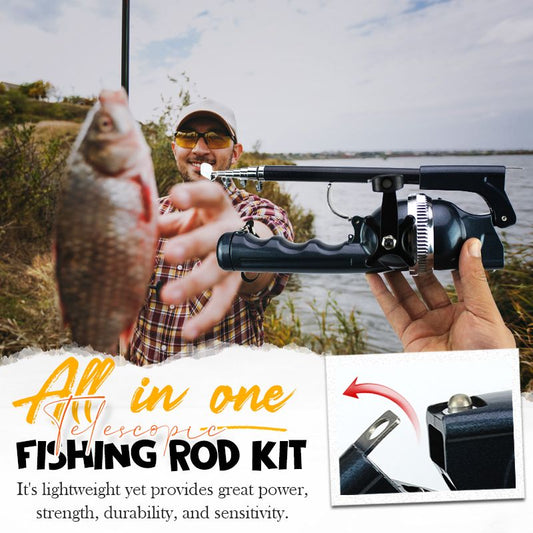 Skorter | All-In-One Telescopic Fishing Rod Set