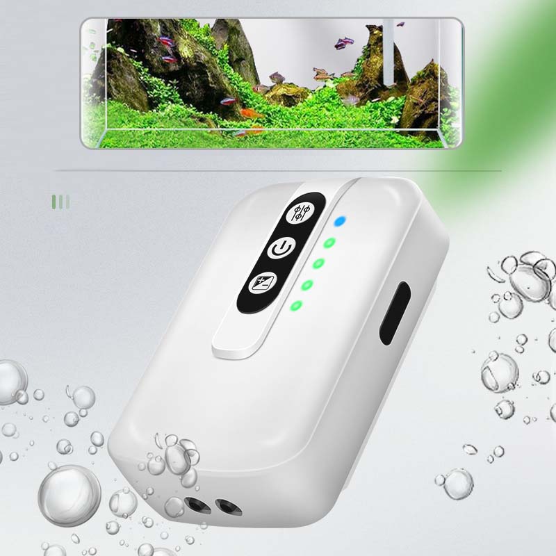 Skorter | Portable rechargeable oxygen pump for aquarium, outdoor