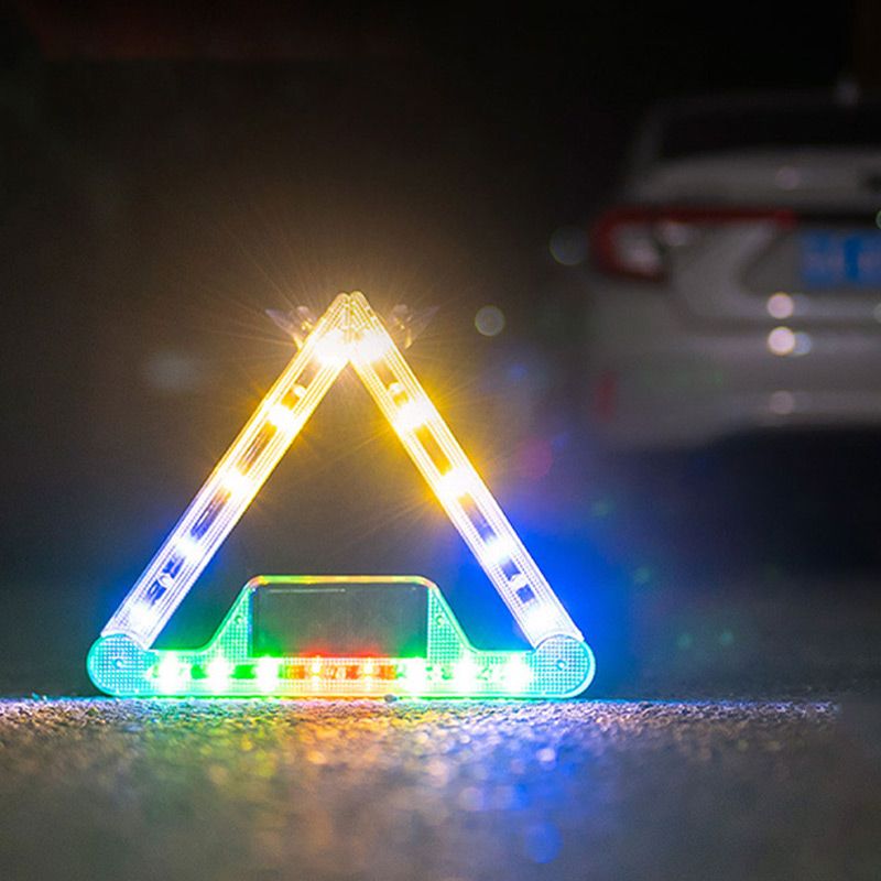 Skorter | Solar Folding Triangle Warning Light