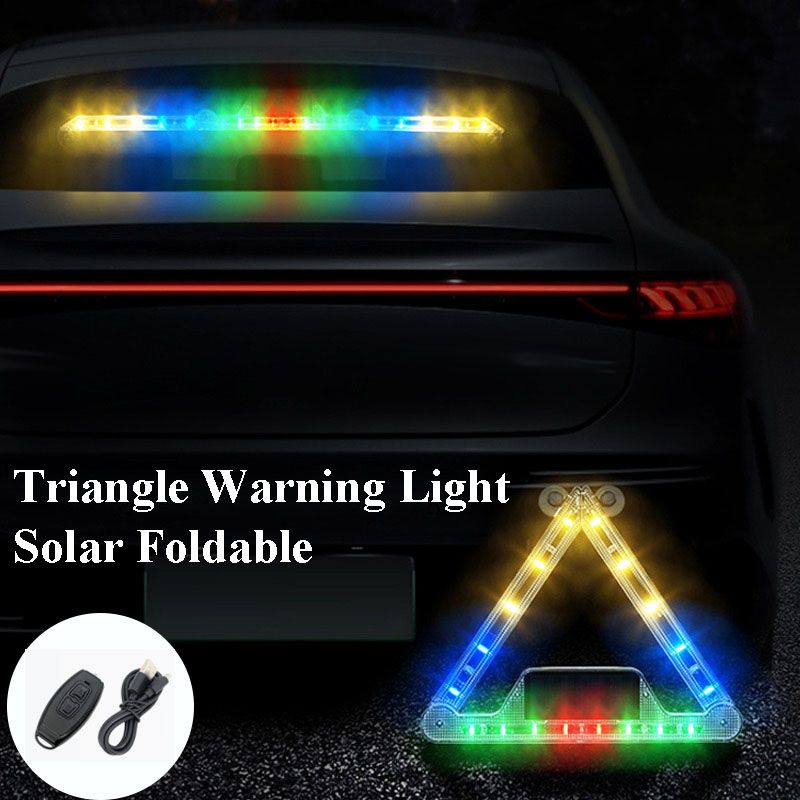 Skorter | Solar Folding Triangle Warning Light