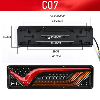 Skorter | 2 powerful LED tail lights for trucks