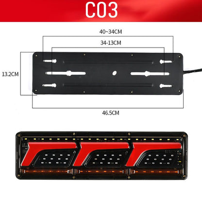 Skorter | 2 powerful LED tail lights for trucks