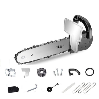 Skorter | Angle grinder converted to electric chainsaw