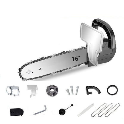 Skorter | Angle grinder converted to electric chainsaw