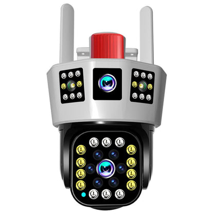 Skorter | 360° smart solar surveillance camera with three screens