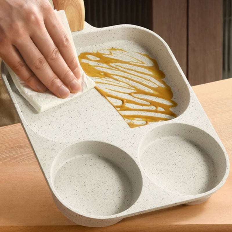 Skorter | 3-in-1 divided non-stick pan