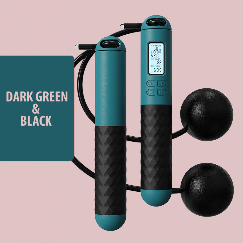 Skorter | Battery-operated skipping rope with counter and weight balls