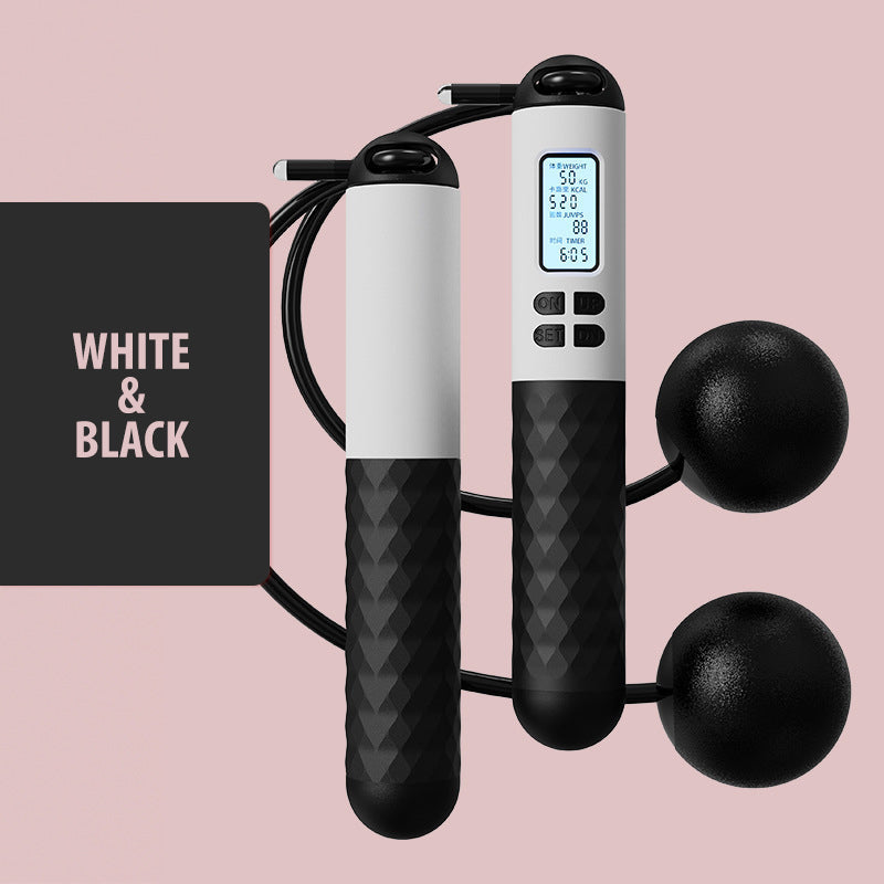 Skorter | Battery-operated skipping rope with counter and weight balls