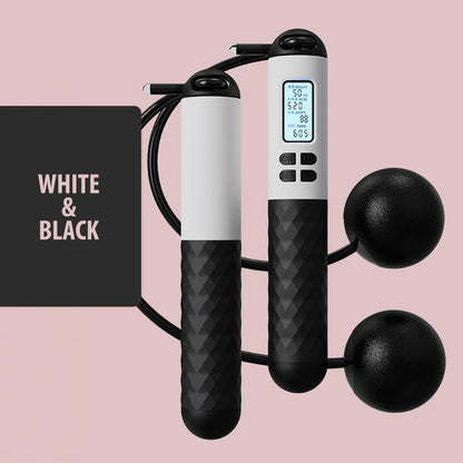 Skorter | Battery-operated skipping rope with counter and weight balls