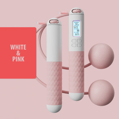 Skorter | Battery-operated skipping rope with counter and weight balls