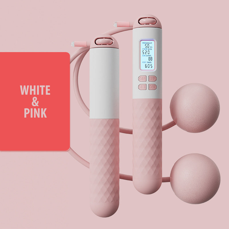 Skorter | Battery-operated skipping rope with counter and weight balls