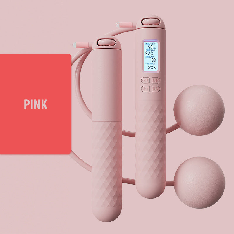 Skorter | Battery-operated skipping rope with counter and weight balls