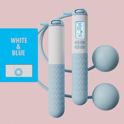 Skorter | Battery-operated skipping rope with counter and weight balls