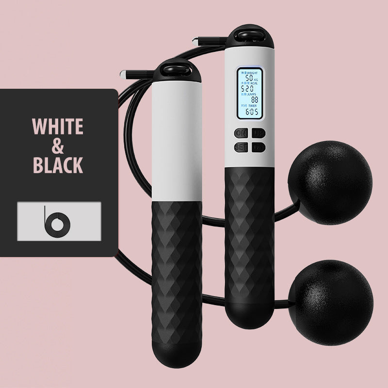 Skorter | Battery-operated skipping rope with counter and weight balls