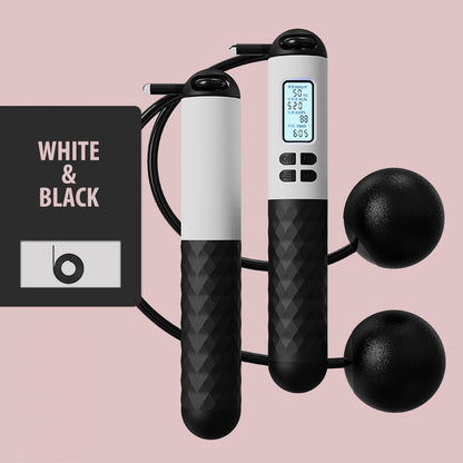 Skorter | Battery-operated skipping rope with counter and weight balls