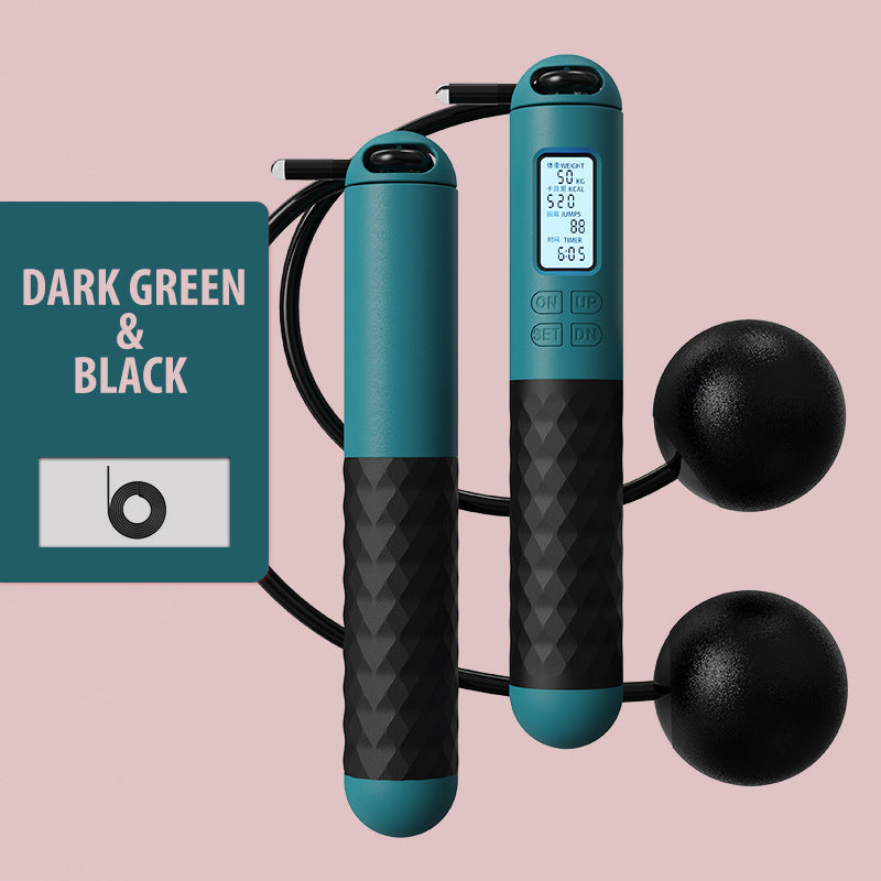 Skorter | Battery-operated skipping rope with counter and weight balls