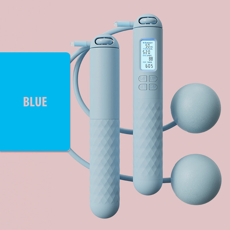 Skorter | Battery-operated skipping rope with counter and weight balls