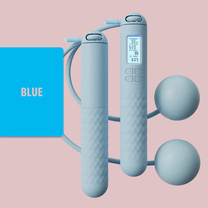 Skorter | Battery-operated skipping rope with counter and weight balls