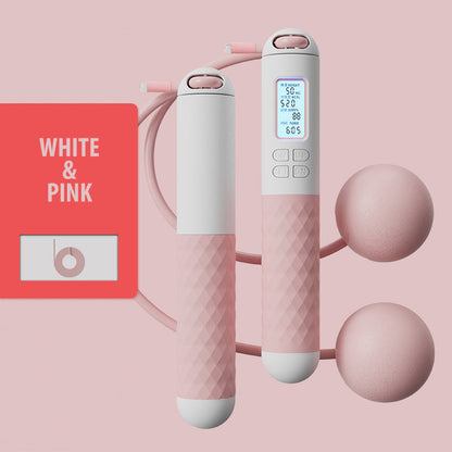 Skorter | Battery-operated skipping rope with counter and weight balls