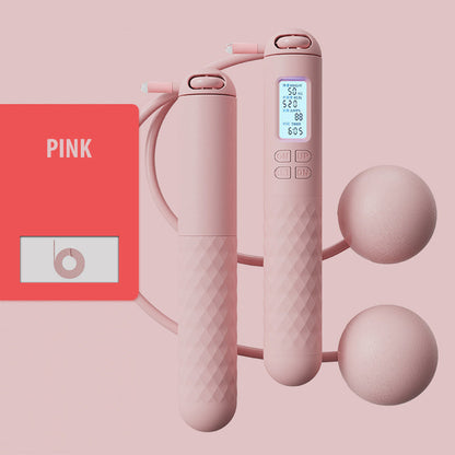 Skorter | Battery-operated skipping rope with counter and weight balls