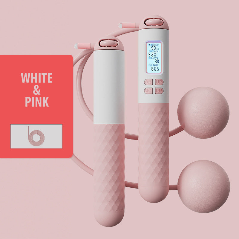 Skorter | Battery-operated skipping rope with counter and weight balls