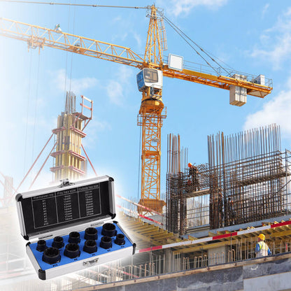 Skorter | 10 pcs. set with screw extractor for damaged screws