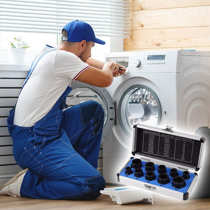 Skorter | 10 pcs. set with screw extractor for damaged screws