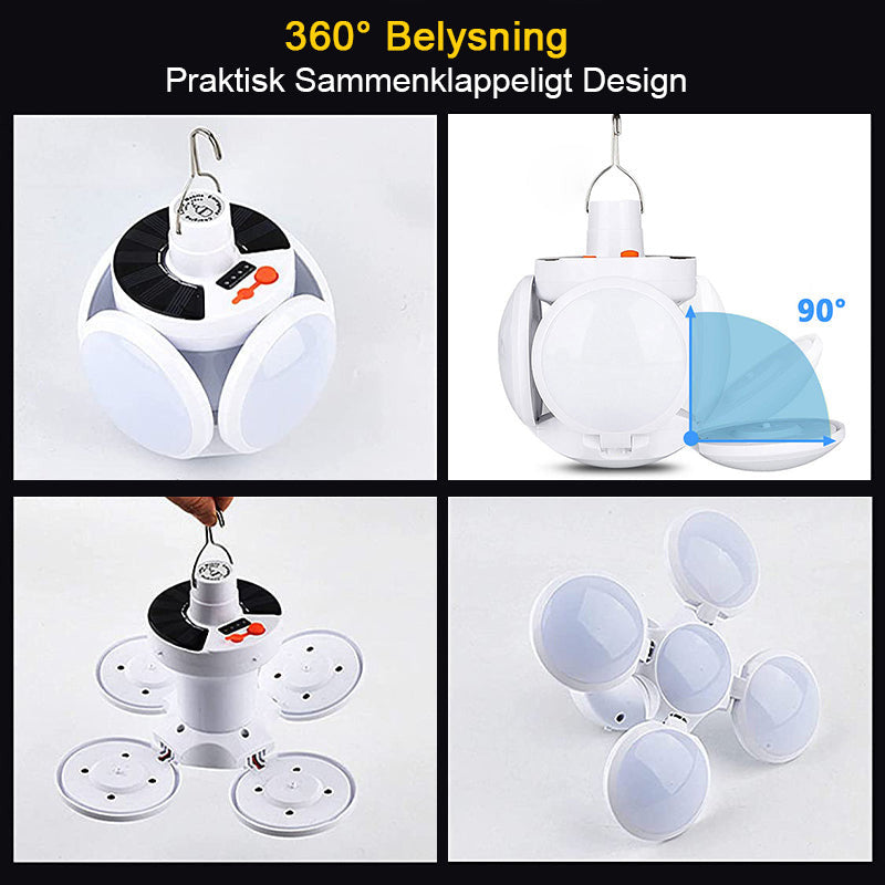 Skorter | Foldable Sun Night Market Camping liked football lights