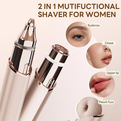 Skorter | 2 in 1 facial hair remover and brow trimmer (50% off)