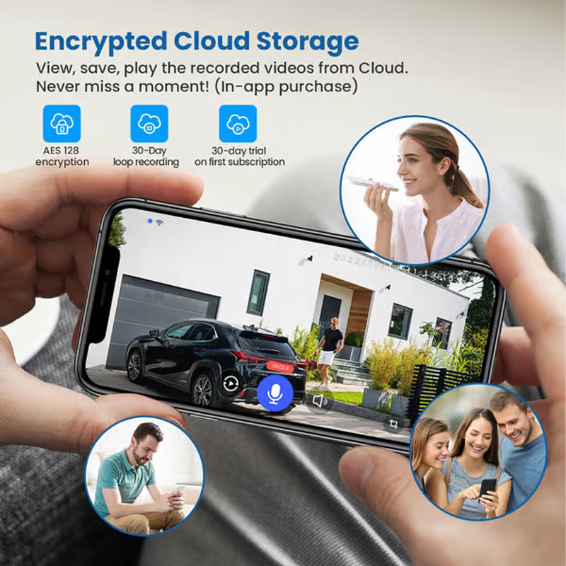 Skorter | Solar-powered surveillance camera - wireless WiFi IP camera