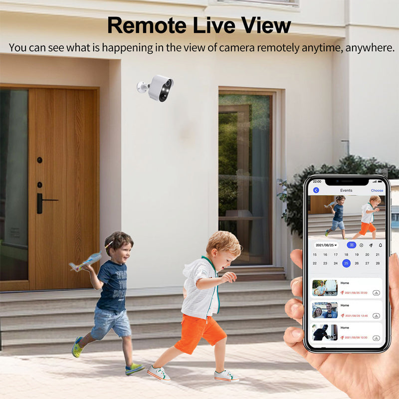 Skorter | Solar-powered surveillance camera - wireless WiFi IP camera