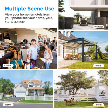 Skorter | Solar-powered surveillance camera - wireless WiFi IP camera