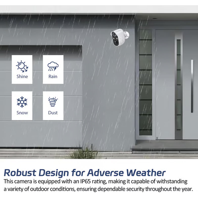 Skorter | Solar-powered surveillance camera - wireless WiFi IP camera