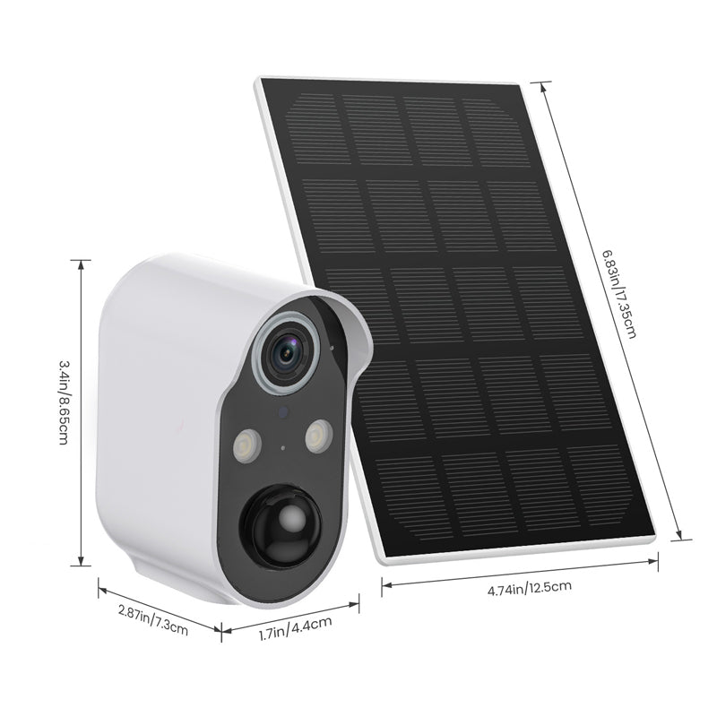 Skorter | Solar-powered surveillance camera - wireless WiFi IP camera
