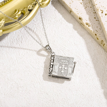 Skorter | Openable bible neck chain for men and women