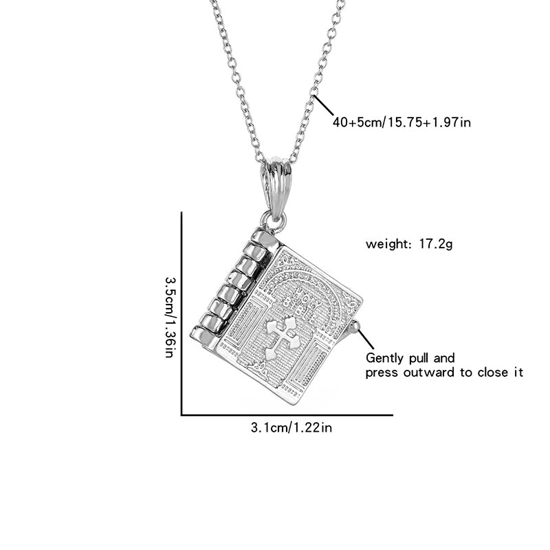Skorter | Openable bible neck chain for men and women