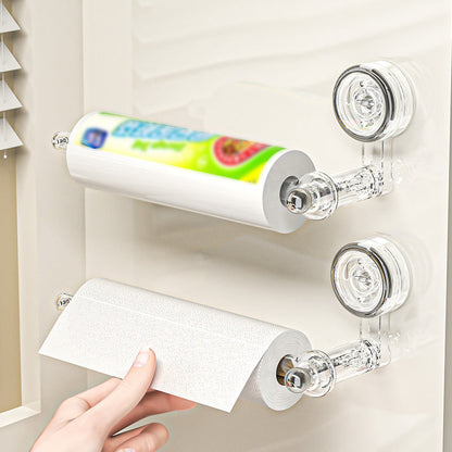 Skorter | Multifunctional vacuum suction cup toilet paper holder