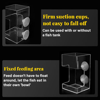 Skorter | Feeding ring and tray for aquarium