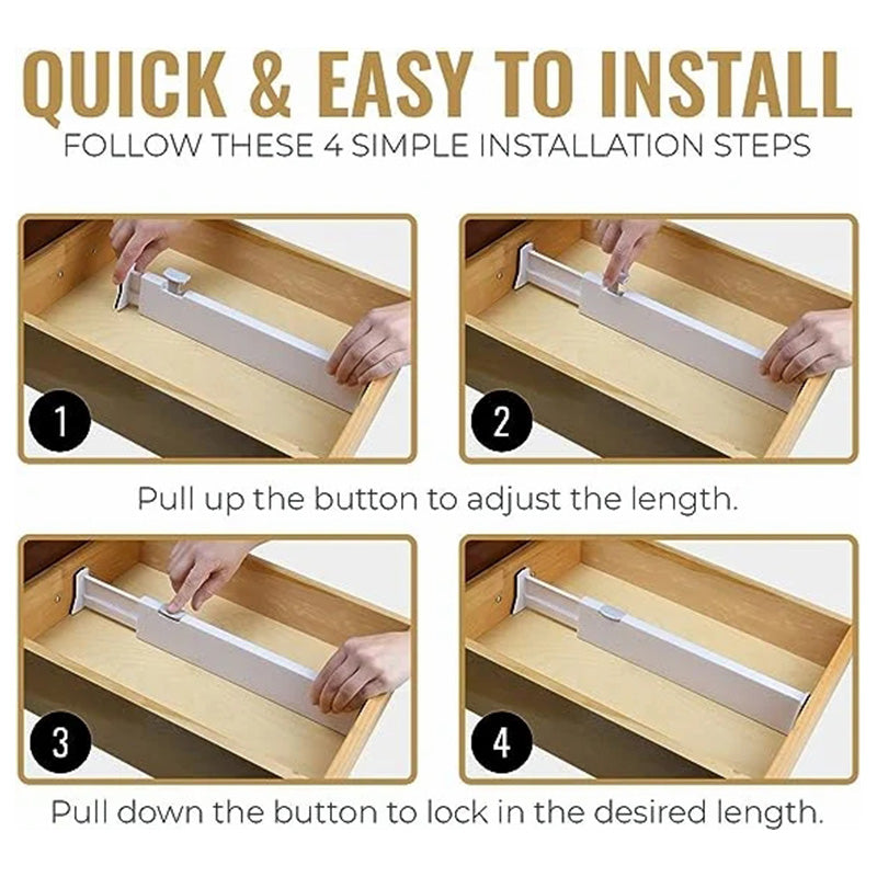 Skorter | DIY division of dresser drawers