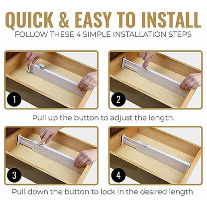 Skorter | DIY division of dresser drawers