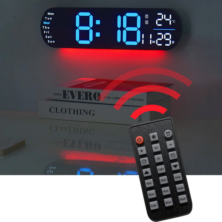 Skorter | Multifunctional Decorative LED Digital Wall Clock