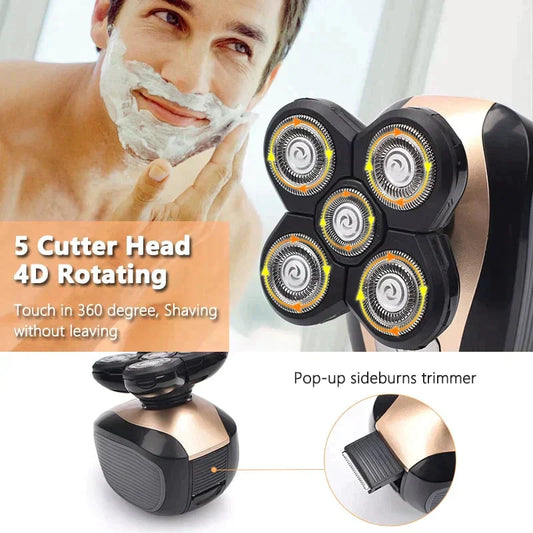 Skorter |  5-in-1 multifunctional 4D electric shaver