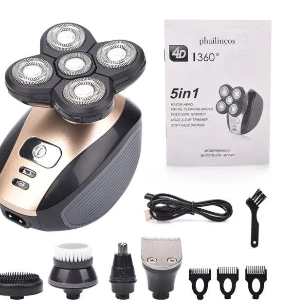 Skorter |  5-in-1 multifunctional 4D electric shaver