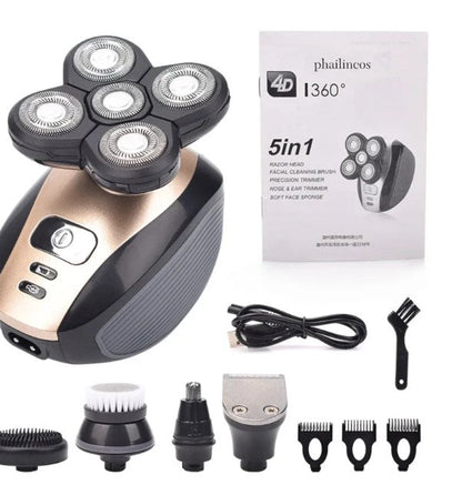 Skorter |  5-in-1 multifunctional 4D electric shaver