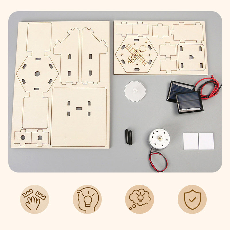 Skorter | Creative models of artificial satellites in space