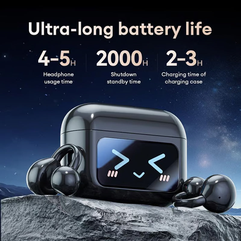 Skorter | Bluetooth Clip On Earphones - Wireless Freedom Music on the Go Stylish and Practical