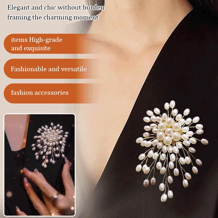 Skorter | BUY 1 GET 1 FREELadies' high-end exquisite handmade pearl brooch
